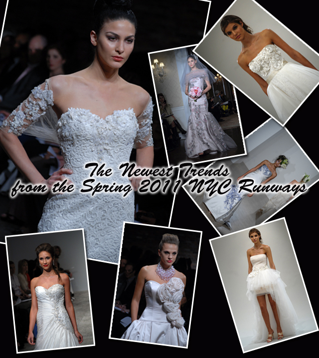 Spring 2011 NYC Runway Trends for Wedding Dresses and Bridesmaids
